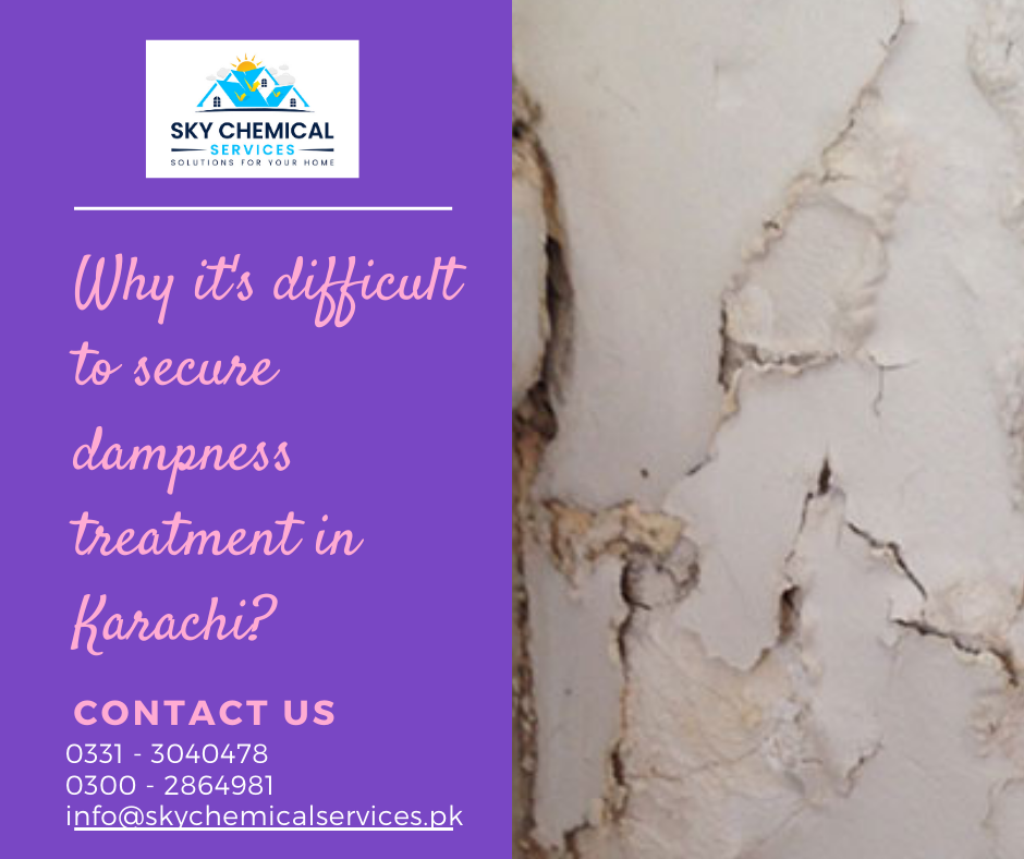 dampness treatment in karachi | wall seepage treatment in karachi | chemical treatment for damp walls | wall dampness treatment in pakistan | wall seepage treatment in pakistan | sky chemical services