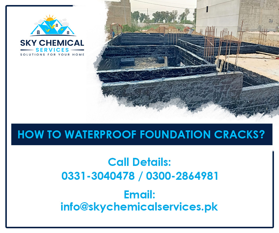 Waterproof Foundation Cracks