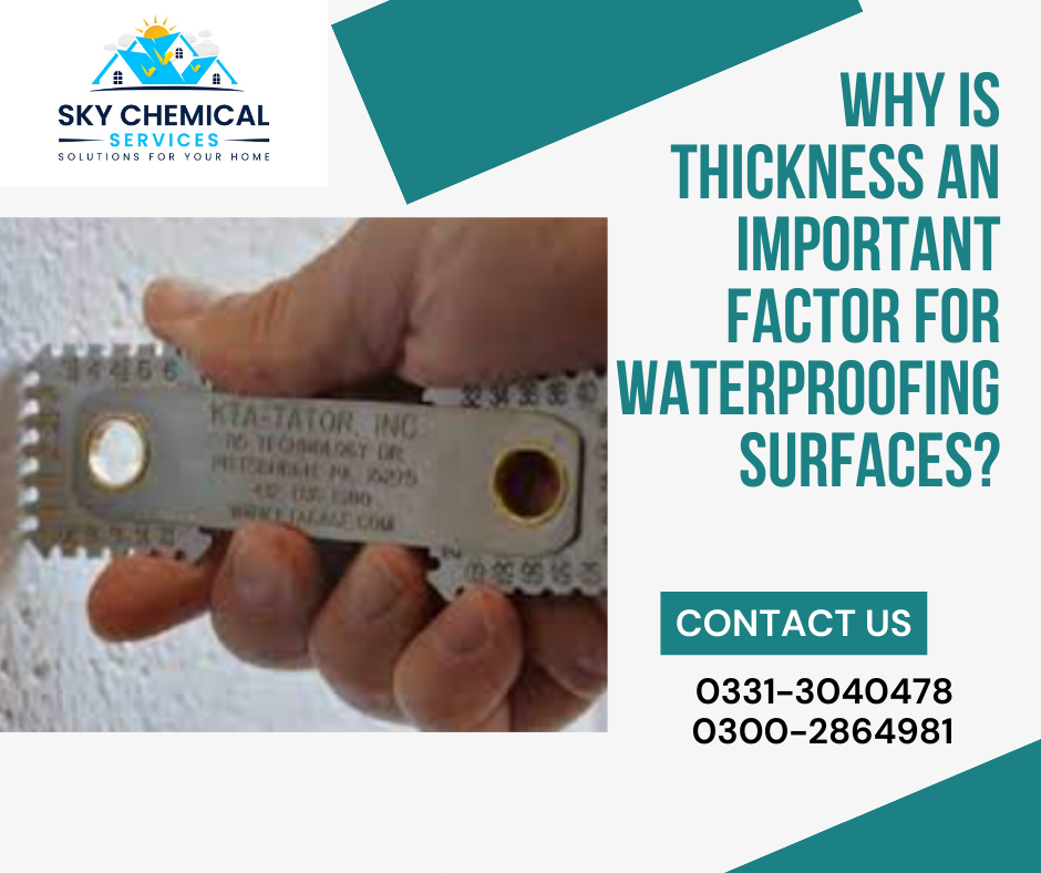 Waterproofing Surfaces