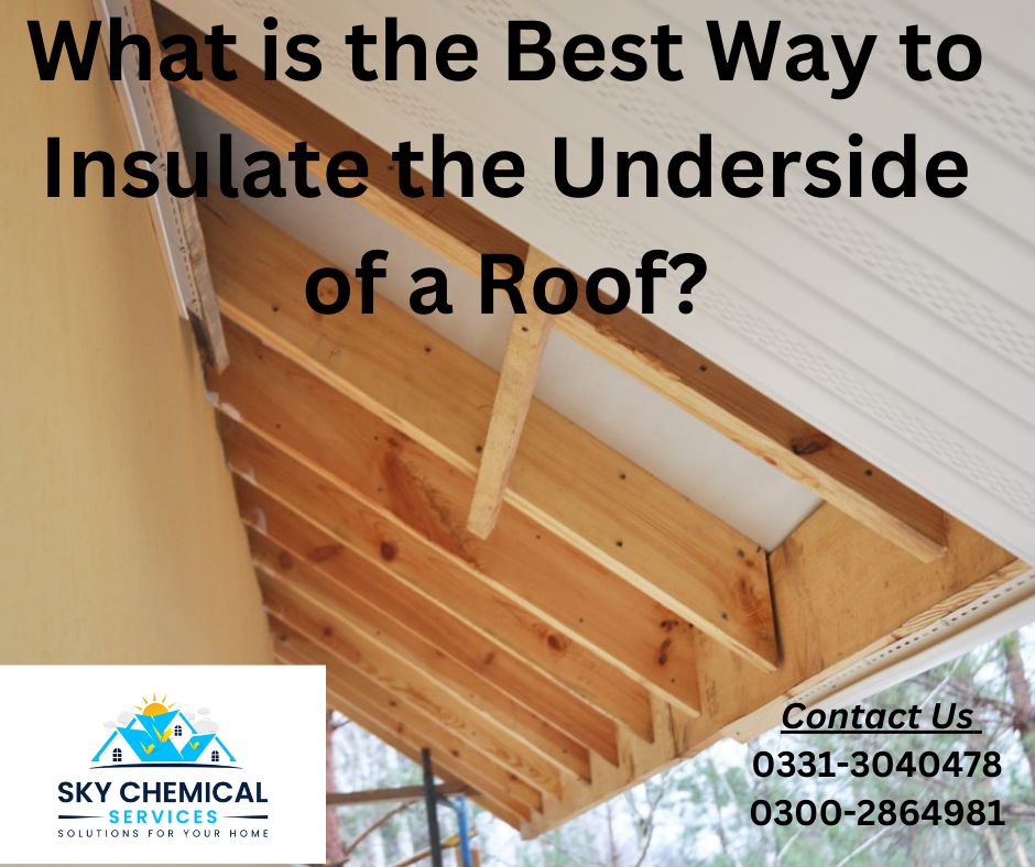Insulate the Underside of a Roof