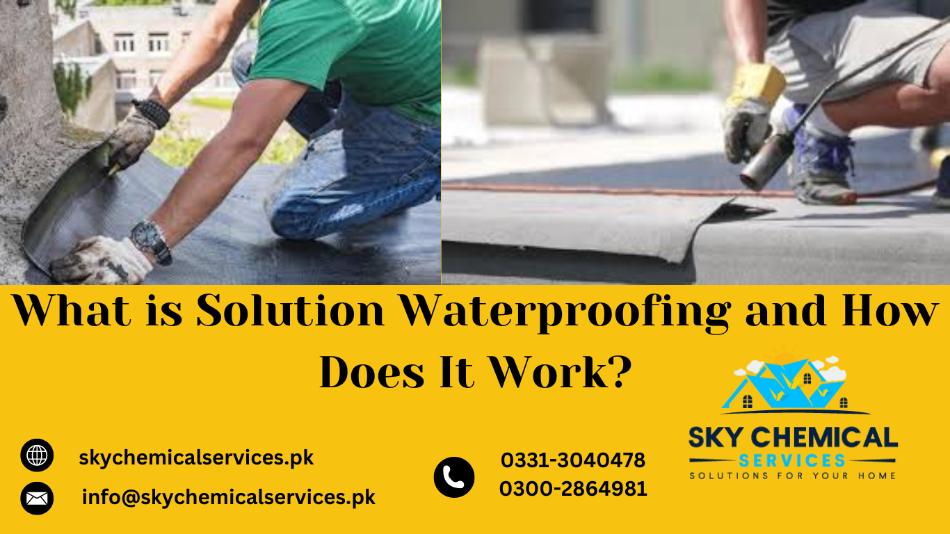 solution waterproofing