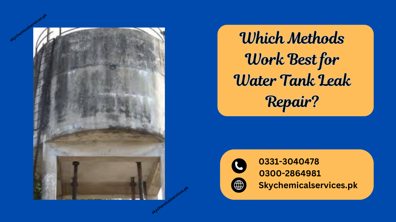 water tank leak repair