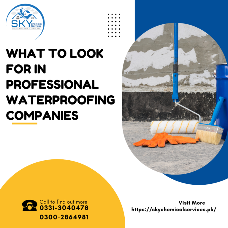 waterproofing companies​
