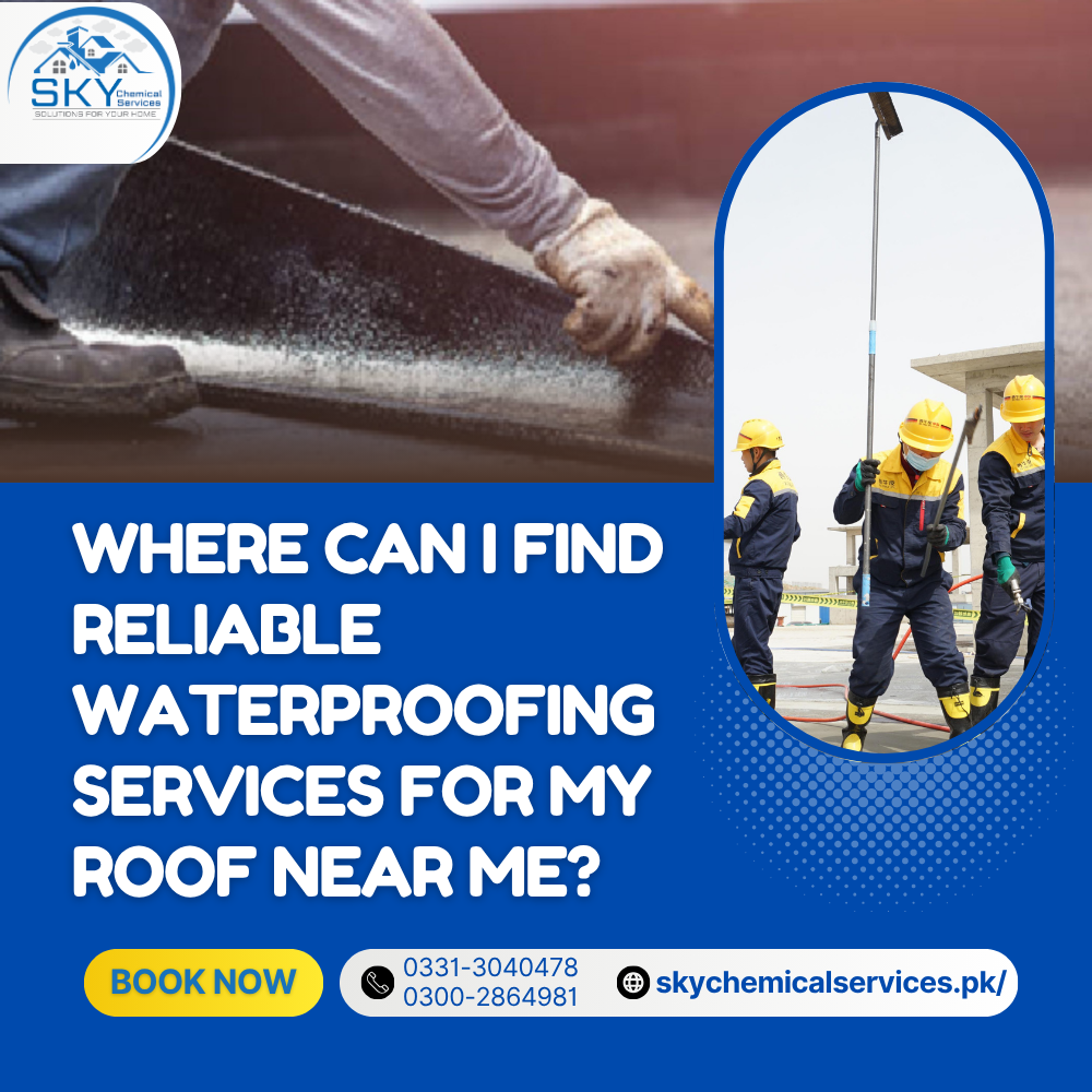 waterproofing for roof near me