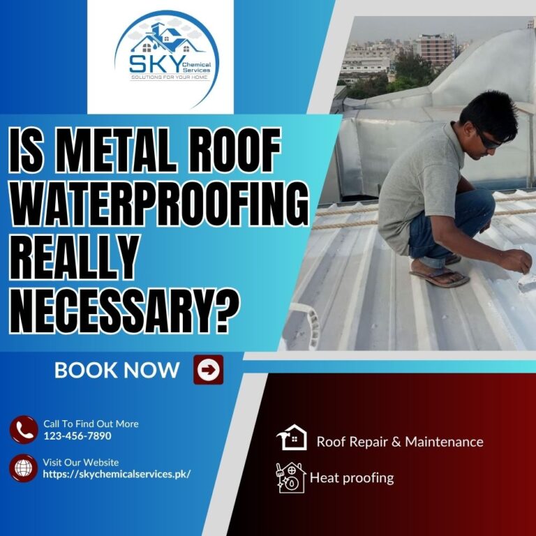 metal roof waterproofing