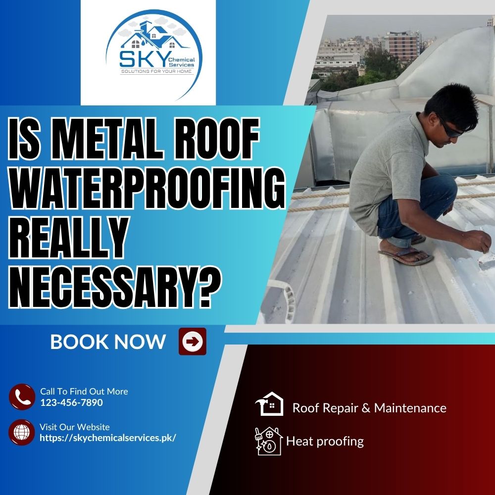 metal roof waterproofing