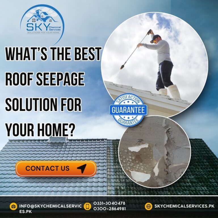 roof seepage solution