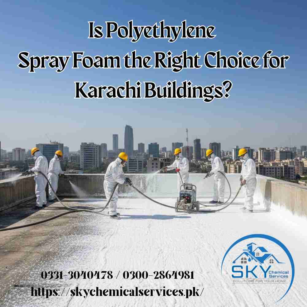 polyethylene spray foam