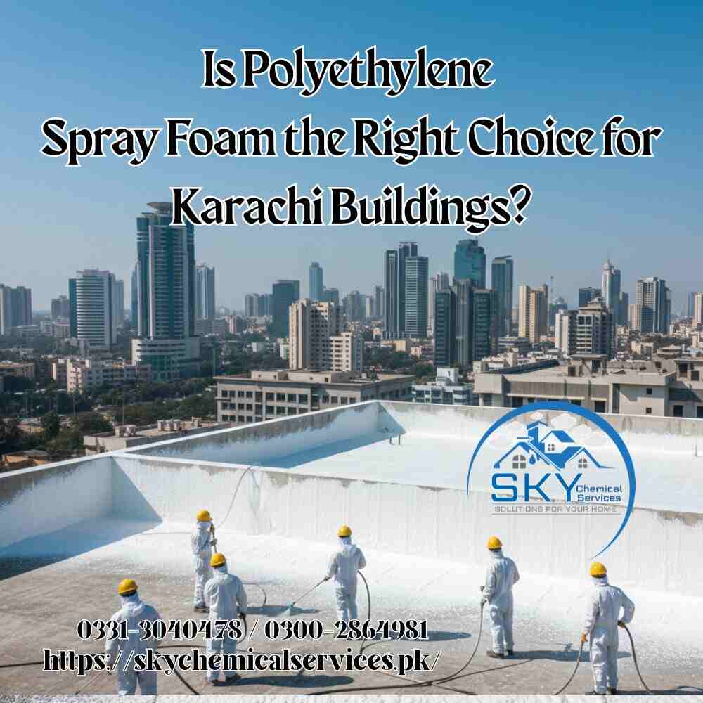 polyethylene spray foam