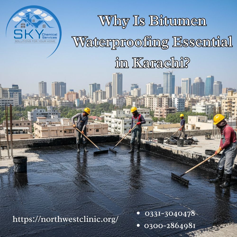bitumen waterproofing in karachi