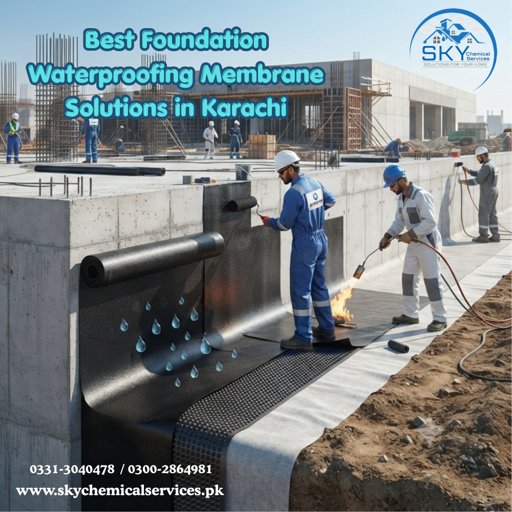 foundation waterproofing membrane