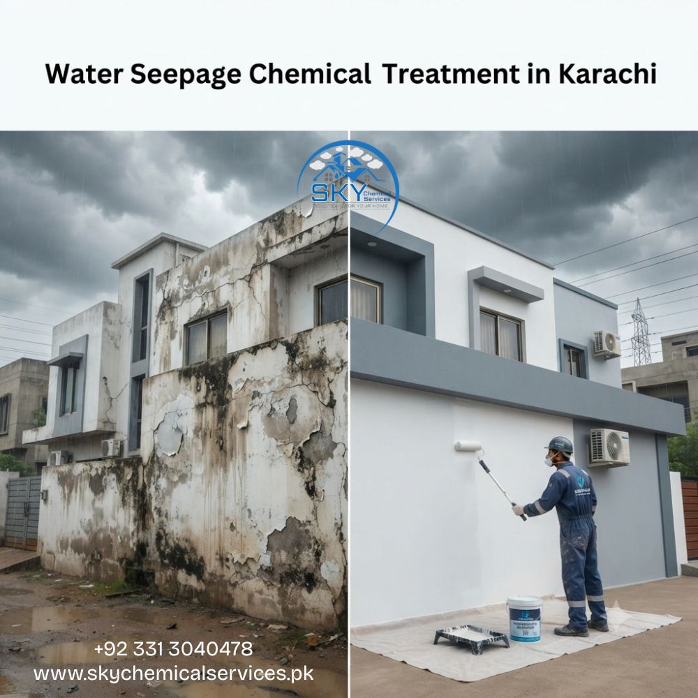 water seepage chemical treatment