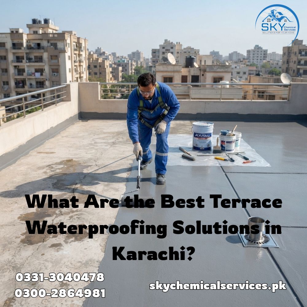 terrace waterproofing solutions