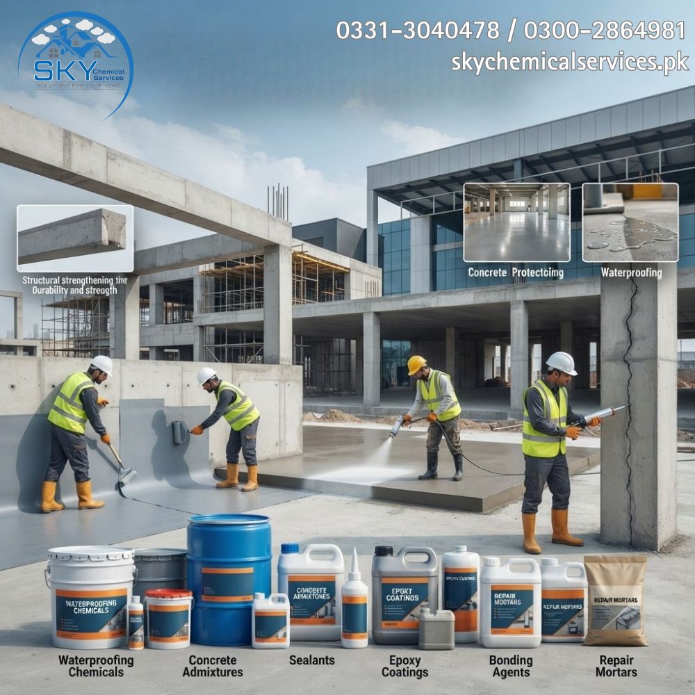 construction chemicals Pakistan