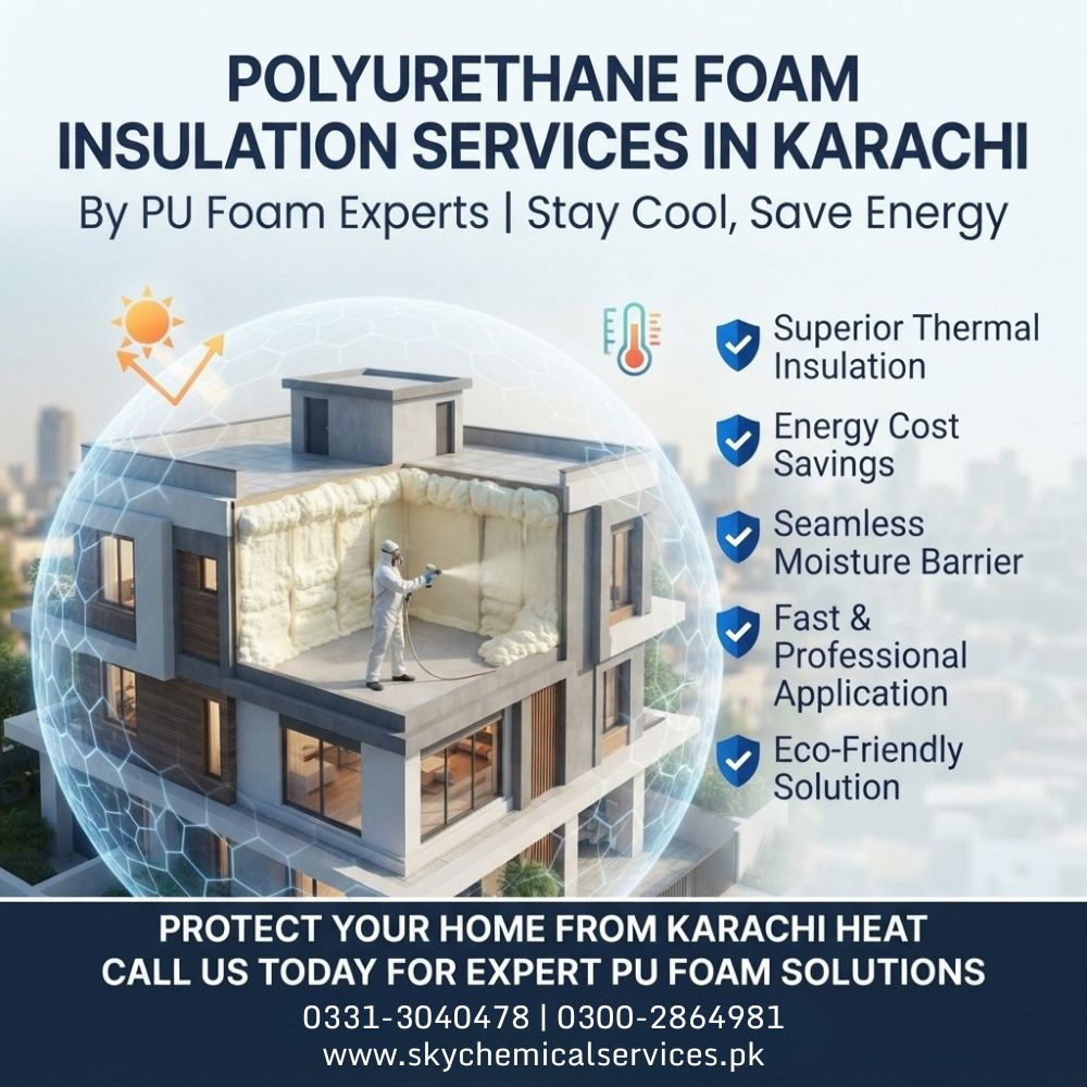 polyurethane foam insulation Karachi