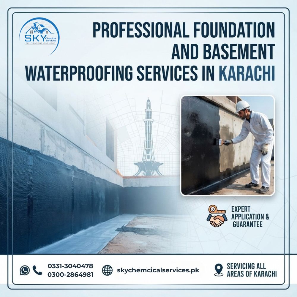 foundation waterproofing Karachi